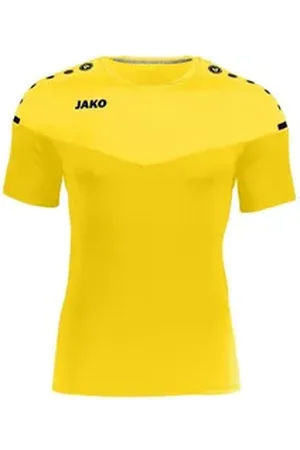 Jako T-Shirt Champ 2.0 T-Shirt Kids Kurzarm-Shirts Kinder Polyester gelb 116