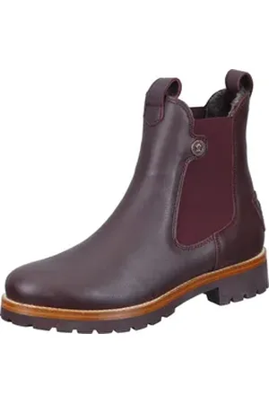 Panama Jack Stiefeletten Stiefelette mit Gummizug rot 39 EU