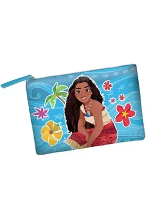 KARACTERMANIA Kosmetiktasche Disney Vaiana Kulturbeutel Strandtasche Kulturtasche Waschtasche bunt