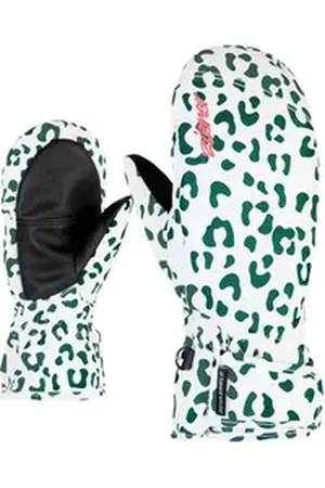 Ziener Fäustlinge LULANA AS® Mitten Girls Glove mit Klettriegel am Handgelenk weiß 4.5