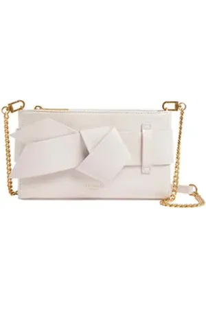 Ted Baker Clutch Jimmah Soft PU Bow Clutch Bag beige
