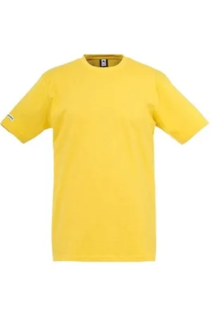 Uhlsport T-Shirt Team T-Shirt Kurzarm-Shirts Herren Baumwolle gelb S