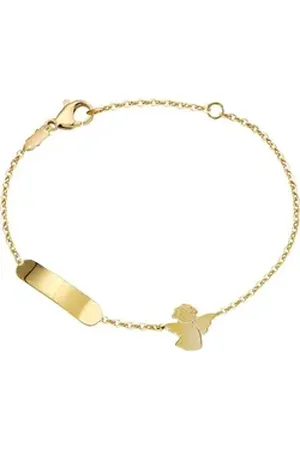 FAVS Armband Mädchen-I.D.-Armband 375er Gelbgold gelb|goldfarben