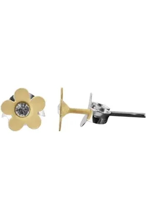 Akzent Ohrring-Set Florette 925/- Echt Silber Kinder Ohrstecker "Florette", Blume (Paar), Mädchen Ohrring silberfarben