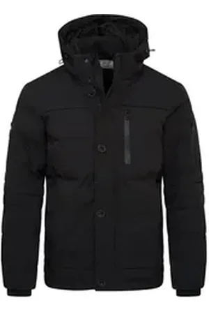 OneRedox Winterjacke ORPAAMIUT Herren warme Pufferjacke Steppjacke Windbreaker schwarz M