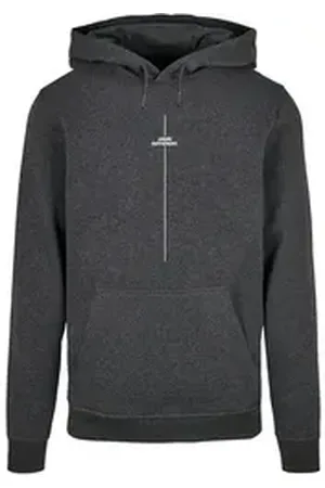 Merchcode Kapuzensweatshirt Herren Think Different Basic Hoody (1-tlg) grau XXL