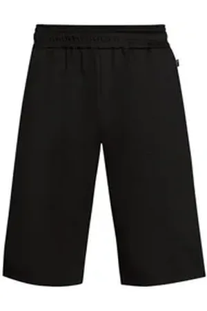 Trigema Jerseyhose Bermuda aus Single-Jersey (1-tlg) schwarz 4XL