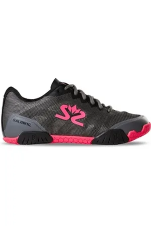 Salming Hawk Shoe Women GunMetal/Pink Handballschuh 6,5