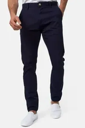 INDICODE Chinohose Cherry 98% Baumwolle, 2% Elasthan blau 38/34