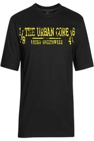 Ahorn T-Shirt URBAN CORE mit lässigem Print schwarz XXL
