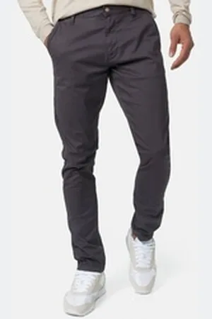 INDICODE Chinohose Cherry 98% Baumwolle, 2% Elasthan grau 31/34
