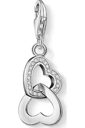 Thomas Sabo Kettenanhänger Damen-Charm 925er Silber 22 Zirkonia silberfarben