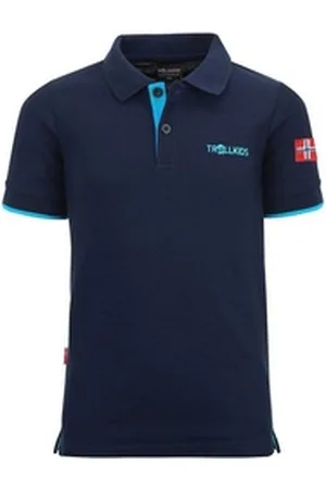 TROLLKIDS Poloshirt Bergen XT blau 92