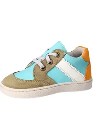 Däumling Unisex Kinder Lauflern Bas Lauflernschuhe Klettstiefel grün 28,0