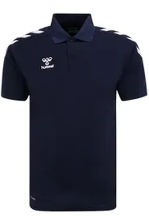 Hummel Funktionsshirt (1-tlg) Seitenstreifen blau M
