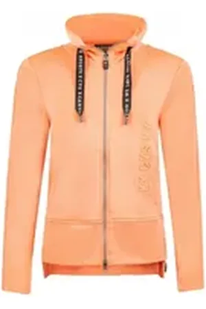 Canyon Jackenblazer Sweatjacke mit Kapuze LIGHT ORANGE 38