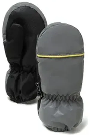 Minoti Skihandschuhe Ski Fausthandschuhe (2y-14y) grau 128-146cm