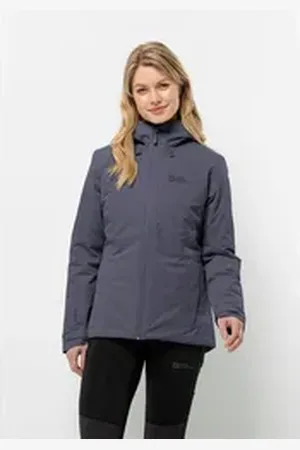 Jack Wolfskin Outdoorjacke WISPER INS JKT W grau XL (46)