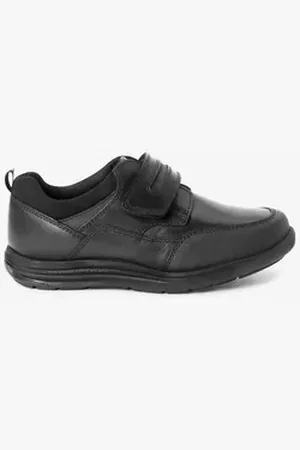 Next Schulschuhe aus Leder mit einzelnem Riemen Klettschuh (1-tlg) schwarz 30,5 EU