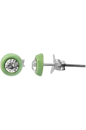 Akzent Ohrring-Set Lafayette 925/- Echt Silber Kinder Ohrstecker "Lafayette", rund (Paar), Mädchen Ohrring silberfarben