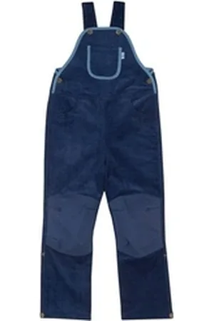 FINKID Outdoorhose Loiri Cord Latzhose Navy/Dove 80/90 blau Gr.80/90