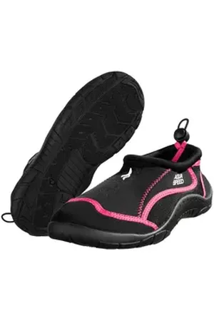 Aquaspeed Kinder Aquaschuhe Gr. 37 – Schnell trocknend & weich gepolstert Wasserschuh (Kinder-Set für Wasserspaß – Aqua-Schuhe + Tuch) Weich gepolstert & griffig – Kinder-Wasserschuhe mit Tuch 37