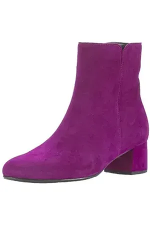 Gabor Stiefelette Veloursleder Stiefelette lila 38,5 EU
