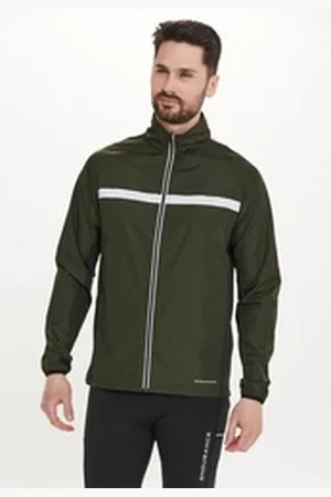 Endurance Laufjacke Pendell mit 360 Grad Ultra-Reflektoren grün|schwarz XL
