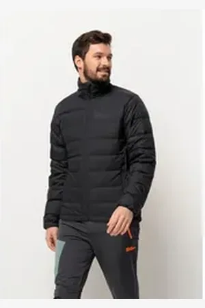 Jack Wolfskin Daunenjacke ATHER DOWN JKT M schwarz XL (54/56)