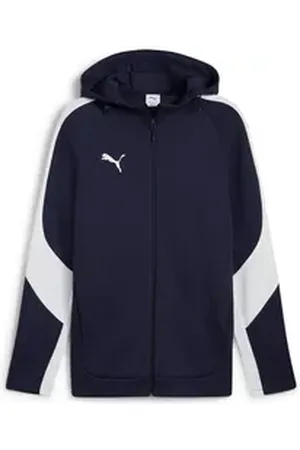 PUMA Sweatjacke Herren Sweatjacke EVOSTRIPE Hooded Jacket 659947 blau S