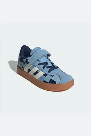 adidas Sportswear X DISNEY MICKY MAUS VL COURT SCHUH Sneaker blau 28,5 EU