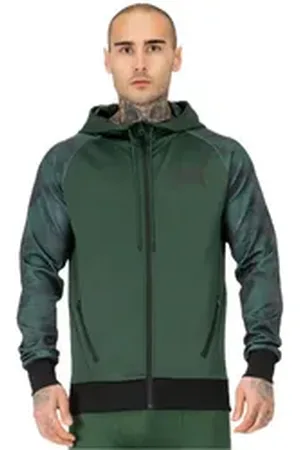Tapout Sommerjacke Herren Trainingsjacke Training Hoodie schwarz 3XL