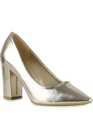 VAN HILL 841389 Pumps Schuhe goldfarben 38 EU