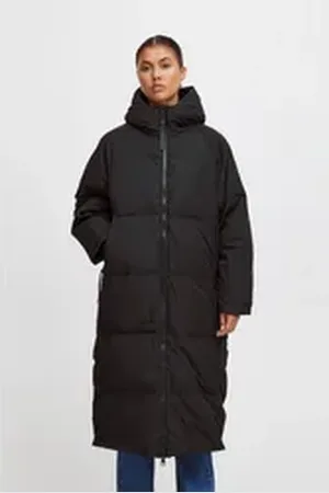 Ichi Winterjacke IHBUNALA warme Jacke schwarz M