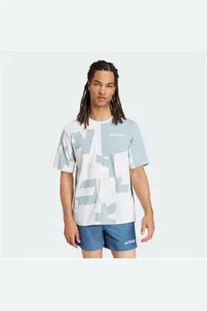 adidas TERREX Funktionsshirt TERREX MULTI CLIMACOOL PRINTED T-SHIRT schwarz XS