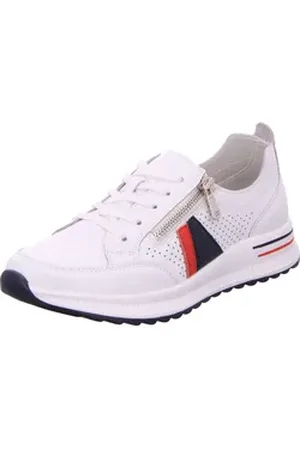 Scandi Schnürschuh echtes Leder weiß 38 EU