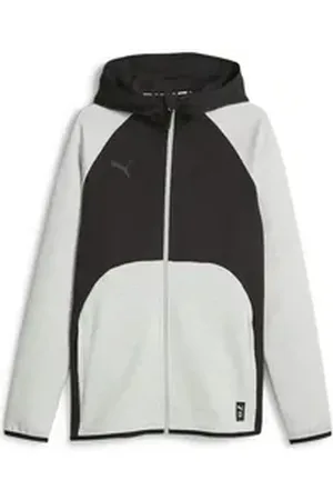 PUMA Trainingsjacke Herren Trainingsjacke Hoops Team Dime Jacket 676638 grau L