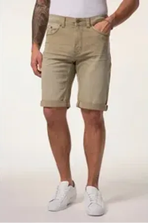 JP 1880 Bermudas JP 1880 Colorjeans-Bermuda FLEXNAMIC® 5-Pocket beige|braun 68