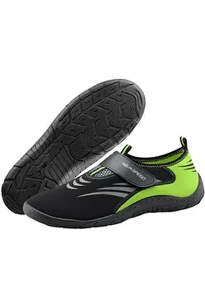 Aquaspeed Herren Aqua Slipper Gr. 43 – stabil & bequem bei jeder Aktivität Wasserschuh (Griffige Einstiegsschuhe – vielseitig einsetzbar) Stabiler Halt – Auch bei steinigem Untergrund einsetzbar 43