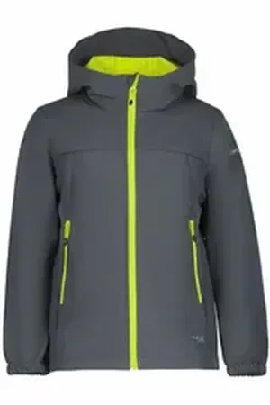 Icepeak Softshelljacke Softshelljacke mit Kapuze Konan Jr grau 152