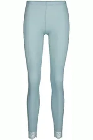 Calida Leggings Silky Wool Joy Damen (1-tlg) blau M (44/46)