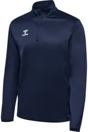 Hummel Trainingsjacke Hmlessential Half-Zip blau L