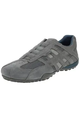 Geox Halbschuhe Veloursleder/Mesh Schnürschuh grau 42 EU