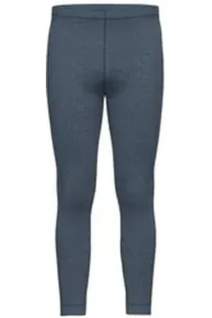 Ammann Thermounterhose lang angeraute Stoffinnenseite blau 6