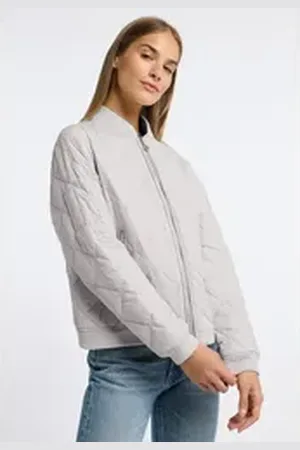 Frieda & Freddies Steppjacke Padded Blouson / Boy grau 36