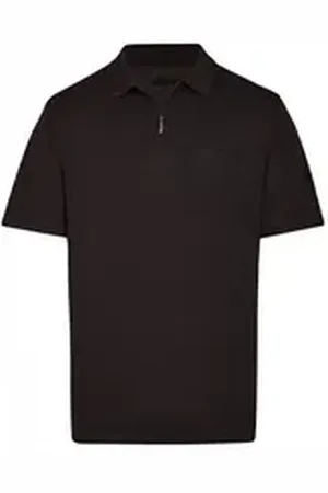 HAJO Poloshirt 20080 Softknit Stay Fresh Soft-Knit schwarz 4XL