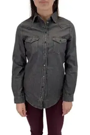 Diesel Langarmhemd DE-PRATT Camicia grau