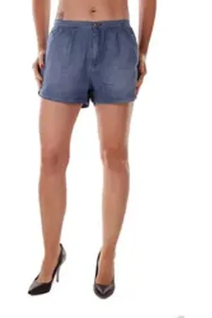 Diesel Jeansshorts DE-Hark Damen Denim Shorts blau