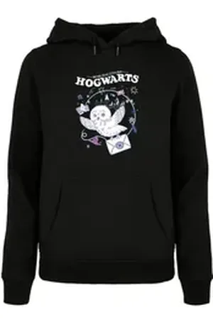 Absolute Cult Kapuzenpullover Ladies Harry Potter - Owl Letter Basic Hoody (1-tlg) schwarz