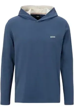 HUGO BOSS Sweatshirt Mix&Match LS-Shirt H in Stretch-Qualität blau L